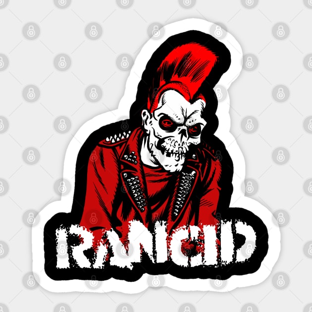 Rancid Sticker by bambangbuta